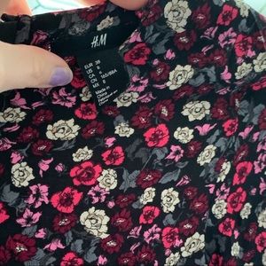 H&M flowered dress